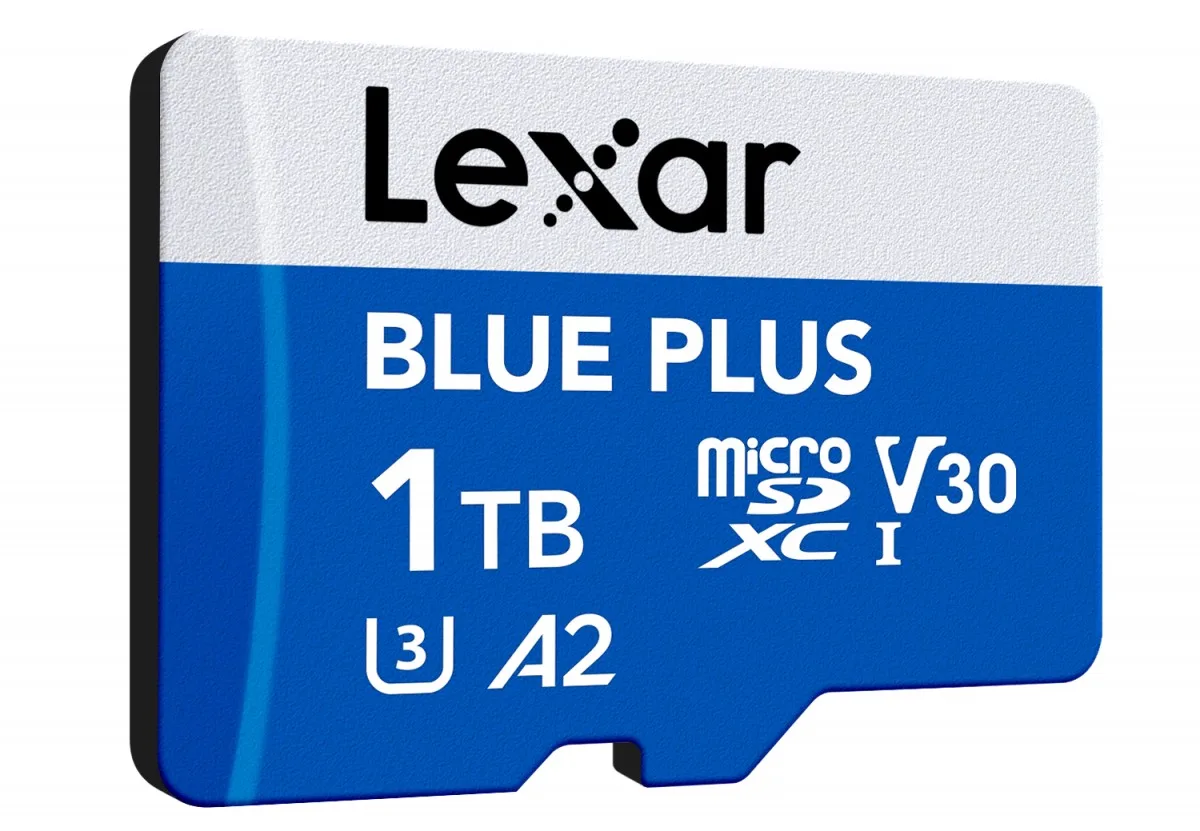 Lexar памет card microSD card 1TB C10 A2 U3 V30 170MB/s син Plus - Image 4