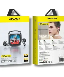 AWEI Bluetooth слушалки TP100 ENC 5.4 LCD черен