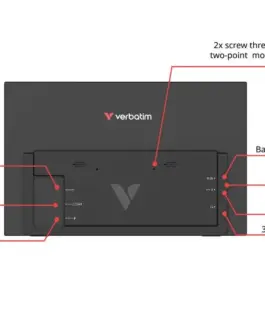 Alternative view of Verbatim Portable монитор Light 15,6 Full HD 60Hz