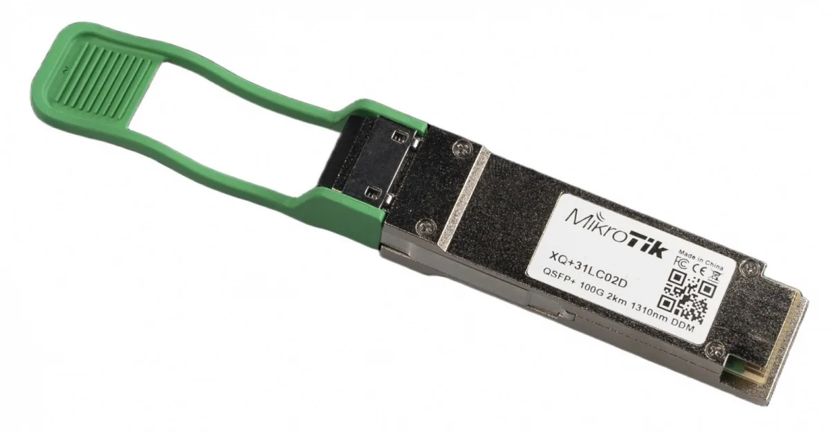 MikroTik Module XQ+31LC02D QSFP28 SM 100Gbps LC 2km