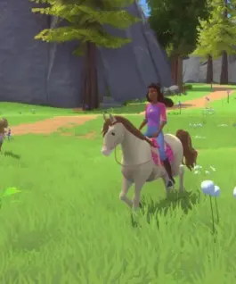 Alternative view of Cenega Game PlayStation 4 Barbie Horse Trails