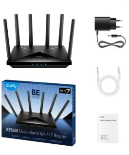 Cudy Router BE6500 2.5G Dual B and Wi-Fi 7 Mesh