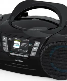 Alternative view of Sencor Boombox with DAB+ SPT 6510 CD/MP3/USB/SD player Bluetooth