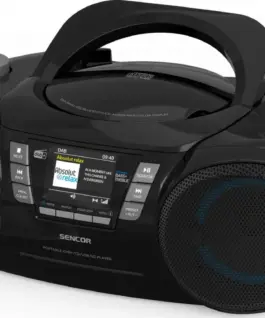 Sencor Boombox with DAB+ SPT 6510 CD/MP3/USB/SD player Bluetooth