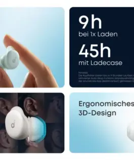 Alternative view of Anker Earphones Soundcore Sleep A30 бял