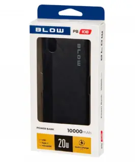 BLOW Blow външна батерия 20WPB10B QC 20W 10000mAh черен