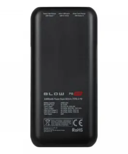 BLOW Blow външна батерия 20WPB20F PD 20W 20000mAh черен