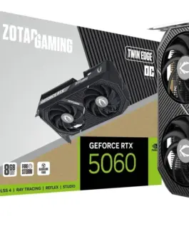 Alternative view of ZOTAC видео карта GeForce RTX 5060 TWIN EDGE OC 8GB GDDR7 128bit 3DP/HDMI