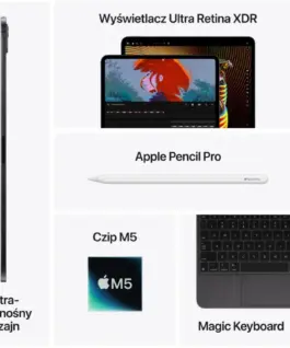 Apple iPad Pro 13 inches Wi-Fi 1TB Standard glass – Silver
