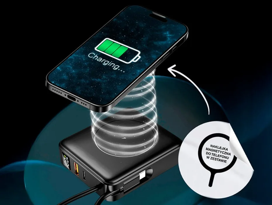Tracer външна батерия Scout 1000mAh MAG+PD+QC - Image 2