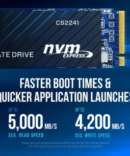 PNY SSD 1TB M.2 2280 CS2241 M280CS2241-1TB-RB