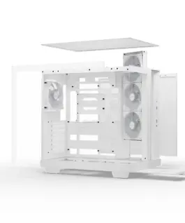 Alternative view of Be quiet! Be quiet Light Base 500 LX бял