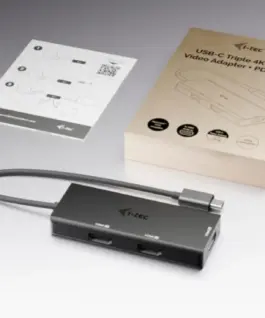 i-tec USB-C Triple 4K HDMI Video адаптер Power Delivery 100W Docking