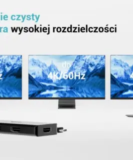 i-tec USB-C Triple 4K HDMI Video адаптер Power Delivery 100W Docking
