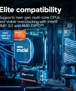 Crucial памет DDR5 Pro OC 32/6400