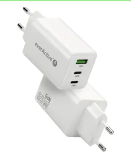 everActive зарядно GAN QC 4+ 65W 1 XUSB 2XUSB-C SQ-655Q