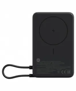 Alternative view of XIAOMI външна батерия Magnetic 10000 with stand сив