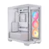 Corsair Case 3500X RSR ARGB TG Mid-Tower бял