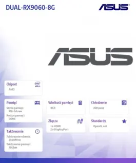 Alternative view of Asus видео карта Dual Radeon RX 9060 8GB GDDR6 HDMI/2DP