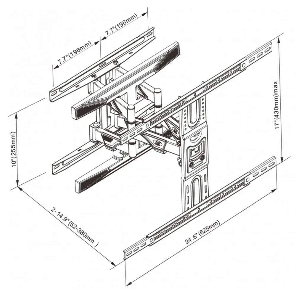 ART ART AR-99 LCD holder 40-75 vert/horiz. 45K - Image 5