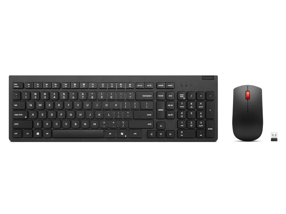 Lenovo Keyboard and мишка Combo Essential Wiчервен Gen2 черен-US_English - Image 2