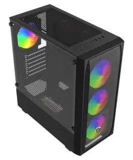 Alternative view of Savio Case X1 NOCTIS RGB FLOW SAVIO