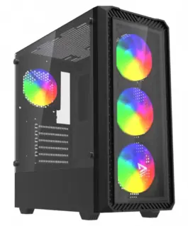 Savio Case X1 NOCTIS GLASS RGB