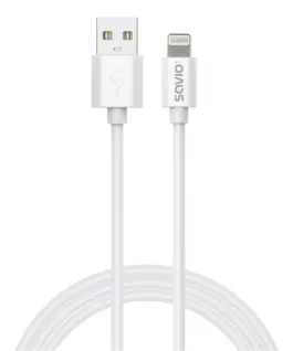 Alternative view of Savio кабел CL-193 USB-A to Lightning 2m SAVIO