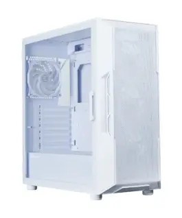 Zalman кутия за компютър I3 NEO V2 Mid Tower RGB fan x4 бял