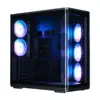 Zalman кутия за компютър P60 Mid-Tower 5x ARGB fans черен
