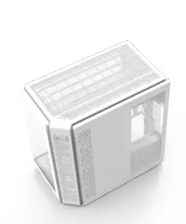 Zalman кутия за компютър P60 Mid-Tower 5x ARGB fans бял