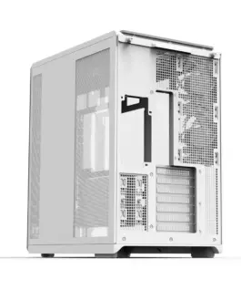Zalman кутия за компютър P60 Mid-Tower 5x ARGB fans бял