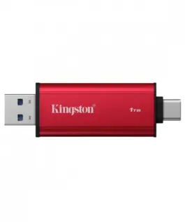 Kingston външен SSD 1TB DualPortable USB-A/C 3.2 Gen2
