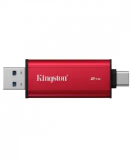 Kingston външен SSD 2TB DualPortable USB-A/C 3.2 Gen2