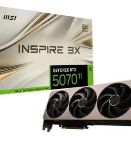 MSI видео карта GeForce RTX 5070 Ti 16G INSPIRE 3X OC GDDR7 256bit