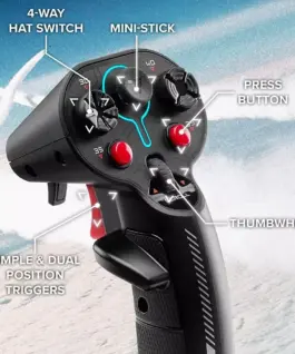 Alternative view of Thrustmaster Joystick SOL-R 4 Hotas WW