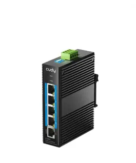 Cudy IF1005P Switch 5-Port 10/100 Mbps Industrial PoE+