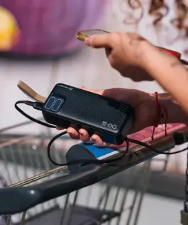 Tracer външна батерия BLAZE 30000mAh 65W черен