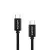 Adata кабел USB-C to USB-C 2.0/100W 100cm черен