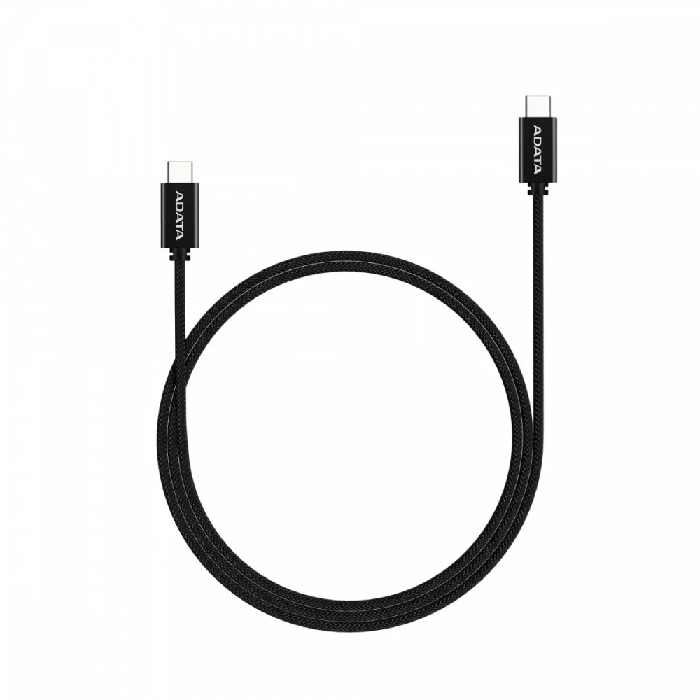 Adata кабел USB-C to USB-C 2.0/100W 200cm черен - Image 3
