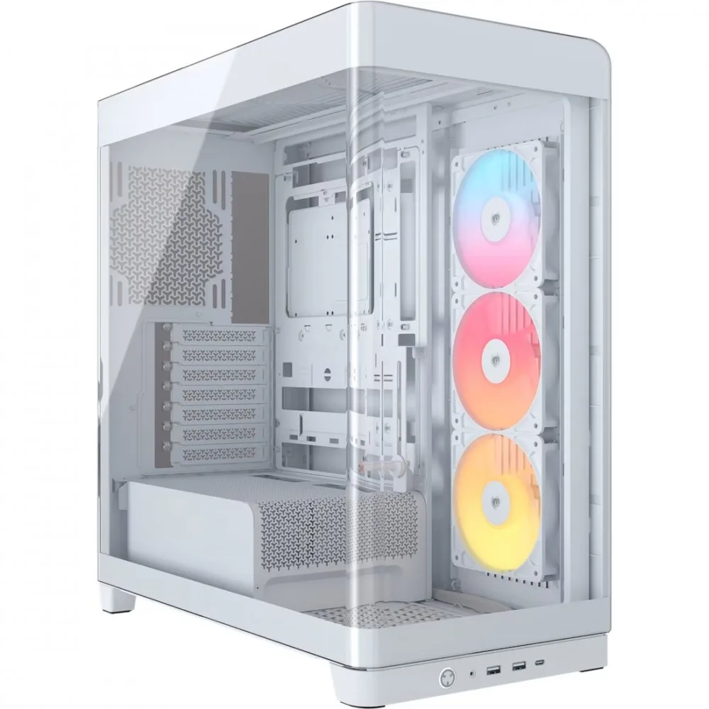 Corsair Case FRAME 4500X RS-R ARGB бял Mid Tower ATX