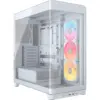 Corsair Case FRAME 4500X LXR RGB бял Mid Tower ATX