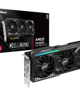 ASRock видео карта Radeon RX 9070 XT CHALLENGER 16GB GDDR6 256bit 3DP/HDMI