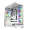 MODECOM Case VOLCANO STELLAR PLUS ARGB MIDI 5F бял