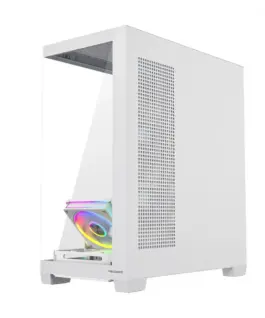 MODECOM Case VOLCANO STELLAR PLUS ARGB MIDI 5F бял