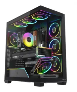 MODECOM Case PC VOLCANO STELLAR PLUS ARGB MIDI 8F черен