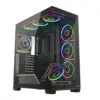 MODECOM Case PC VOLCANO STELLAR PLUS ARGB MIDI 8F черен