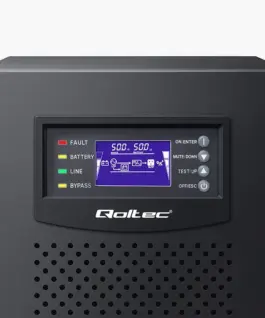 Qoltec 3phase UPS 15kVA 12kW LCD EPO USB online
