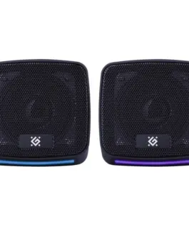 Alternative view of Defender PC speakers J3 2.0 6W LED USB черен