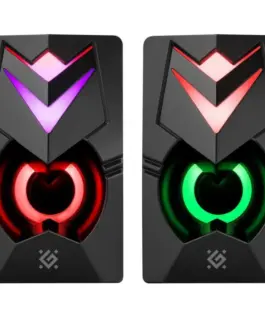 Defender PC speakers J4 2.0 6W LED USB черен